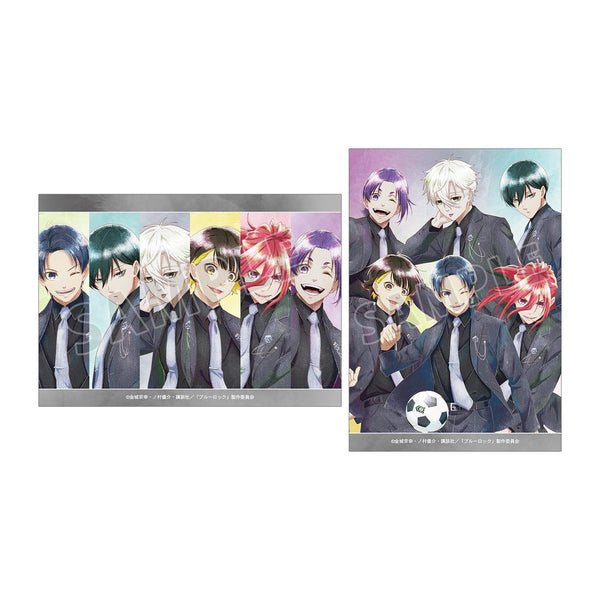 『ブルーロック』描き下ろし 集合 スーツモデルver. Ani-Art aqua label ブロマイド2枚セット【202510再販】